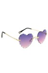 MISUVRSE Femmes Lunettes Soleil Monture Lunettes Soleil Coeur Lunettes Soleil En Forme Coeur Lunettes Fête Bachelorette Lunet
