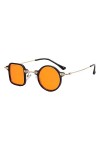 yuwqqoajv Lunettes de soleil rondes rétro Les lunettes dinspiration vintage sont des lunettes de soleil confortables et élég