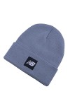New Balanc Adult Knit Cuffed Beanie with Flying NB Woven Patch Logo, Mindful Grey