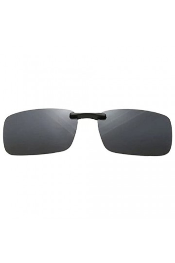 Lunettes de soleil polarisées unisexes à clipser - Anti-UVA et UVB - Pour conduite, pêche, cyclisme, vacances, soleil - Pour 