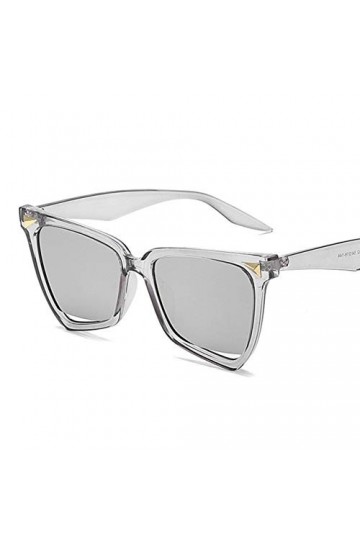 YIERJIU Lunettes Cat Eye Lunettes de Soleil Femmes Nouveau Leopard Point Vintage Carré Lunettes de Soleil Femmes Nuances Grad