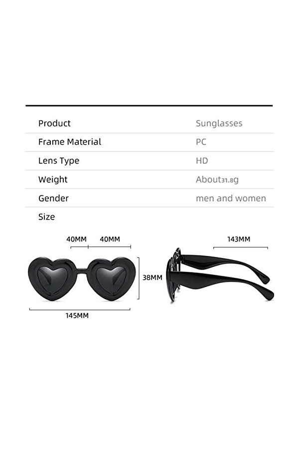 Dorjuli Lunettes de soleil polarisées rétro pour femme - Lunettes de soleil sans monture - Lunettes de soleil UV - Pour lété