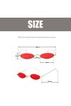 2 Paires Mini Lunettes Rondes Vintage Élégantes, Vintage Petit Lunettes De Soleil Ovales Lunettes de Soleil Ovales Vintage Lu