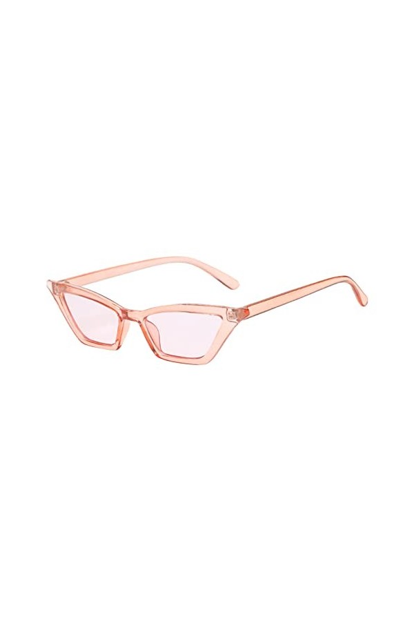 Lunettes de soleil polarisées rétro pour femme - Lunettes de soleil sans monture - Lunettes de soleil UV dété confortables -