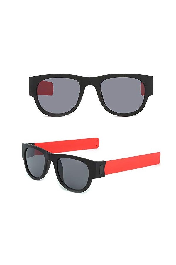 Dorjuli Lunettes de soleil vintage polarisées rétro pour femme Lunettes de soleil rectangulaires classiques Lunettes de solei