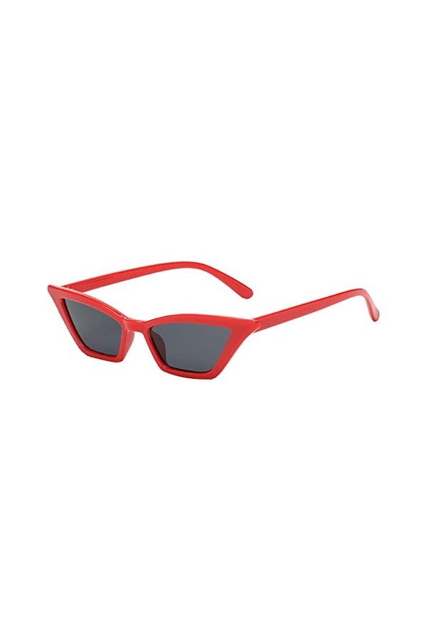 Lunettes de soleil polarisées rétro pour femme - Lunettes de soleil sans monture - Lunettes de soleil UV dété confortables -