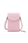 Gallantry - Sac Pochette Bandoulière Pour Téléphone Portable Femmes - Mini Sac Smartphone Zippé 6.5 Pouces Max Pour Iphone 12