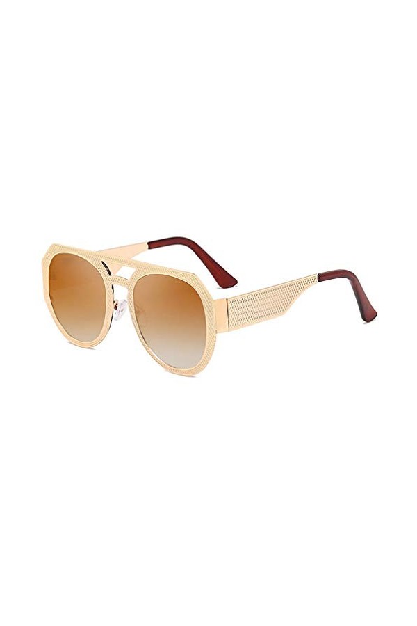 Yuandongxing Nouvelle Arrivée Ovale Lunettes De Soleil Revêtement Rétro Hommes Femmes Lunettes De Soleil Vintage Lunettes De 