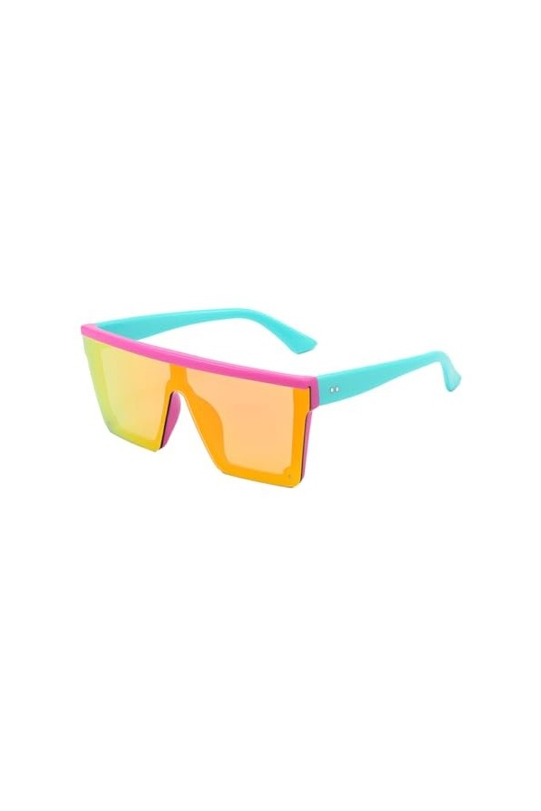 YIUPEDRFG Lunettes de soleil pour hommes avec monture légère et Protection unisexe PC lunettes de soleil dextérieur femme lu