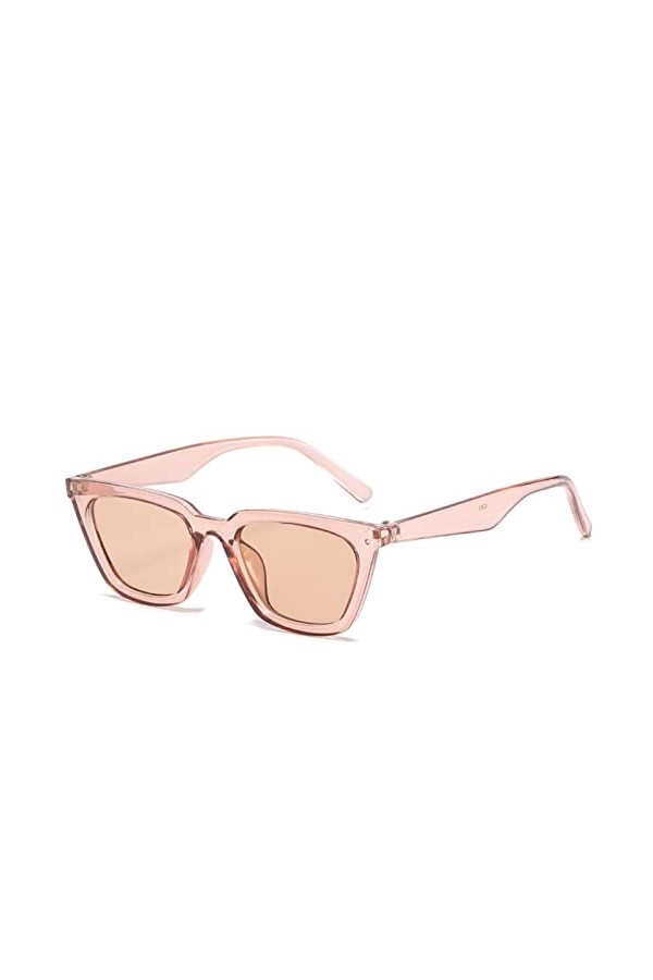 Dorjuli Lunettes de soleil pour femme - Lunettes de soleil rondes - Lunettes de soleil UV - Lunettes de soleil tendance - Lun