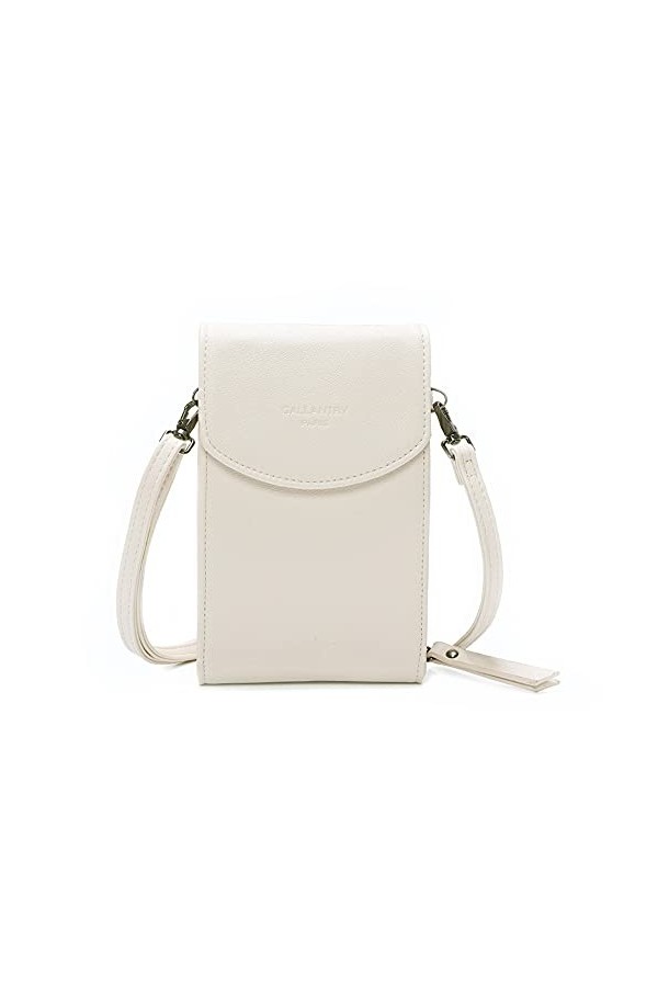 Gallantry - Sac Pochette Bandoulière Pour Téléphone Portable Femmes - Mini Sac Smartphone Zippé 6.5 Pouces Max Pour Iphone 12