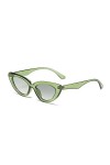 Lunettes de soleil polarisées rétro classiques pour femme - Verres sans cadre - Style hippie - Lunettes tendance - Pour adult