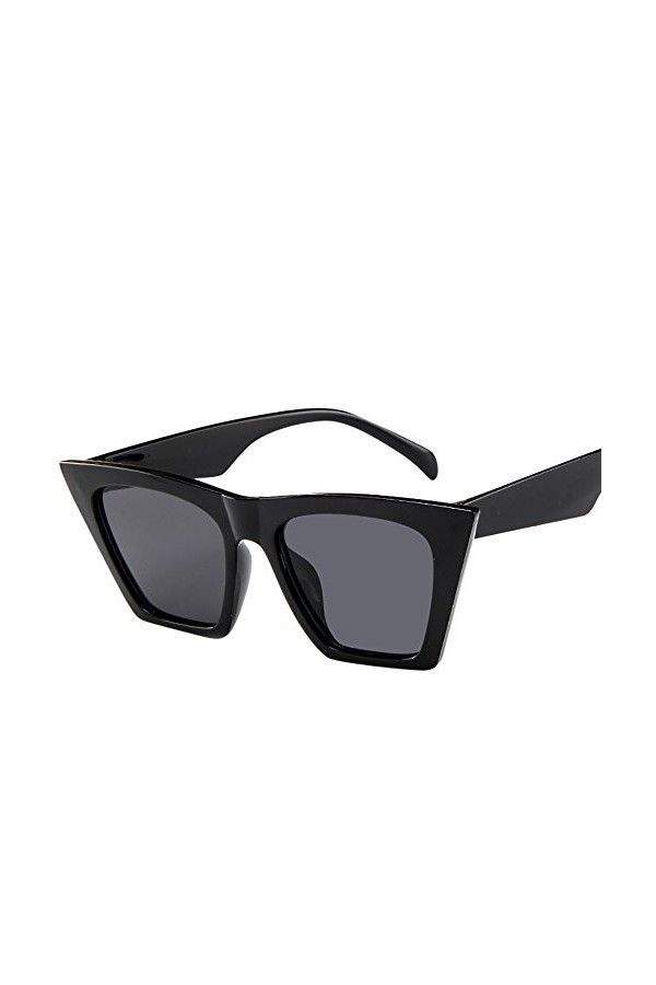 Lunettes Sourcils Hommes Femmes Rétro Grand Cadre Vintage Rapper Lunettes De Soleil Lunettes Vidéo Lunettes Pour Films, 1B-no