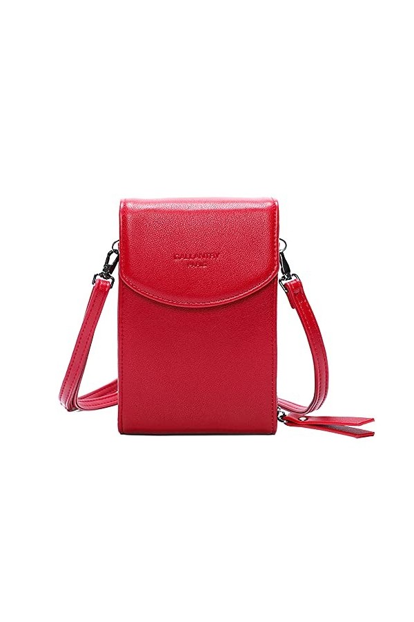 Gallantry - Sac Pochette Bandoulière Pour Téléphone Portable Femmes - Mini Sac Smartphone Zippé 6.5 Pouces Max Pour Iphone 12