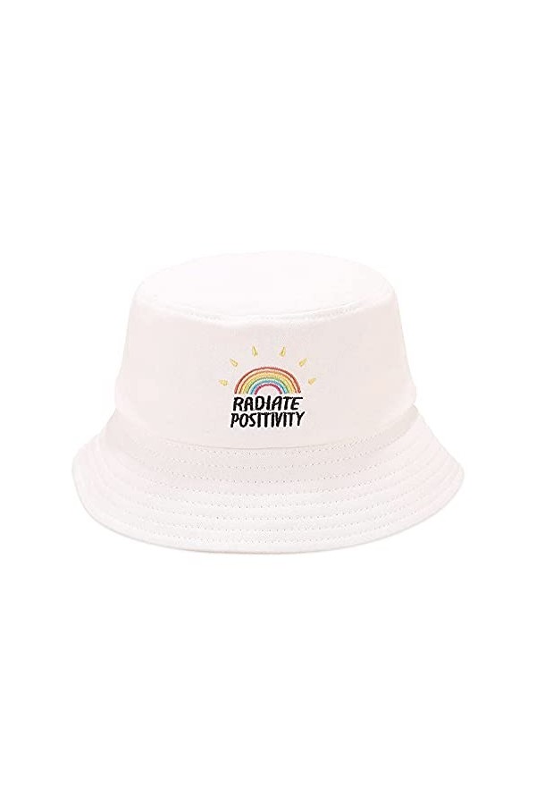 DORRISO Femme Chapeau de Soleil Anti-UV Large Bord Loisir Visière Pliable Plage Voyage Chapeaux Coton Bleu