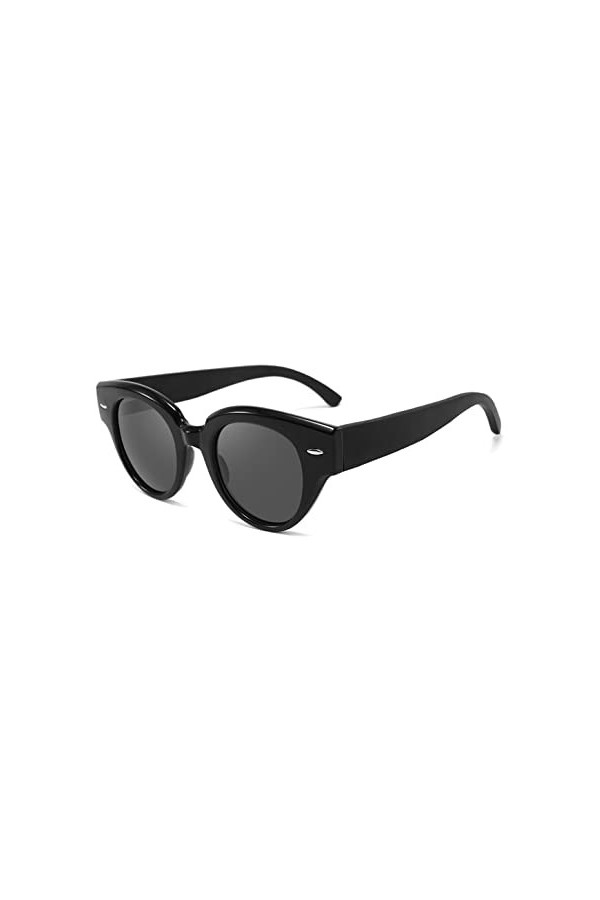 GREENTREEN lunettes de soleil homme et femme，lunettes de soleil bois, objectif UV400 polarisé