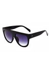 KIRALOVE Lunettes de soleil carrées - femme - homme - unisexe - polarisées uv400 - noir - printemps - automne - hiver - été