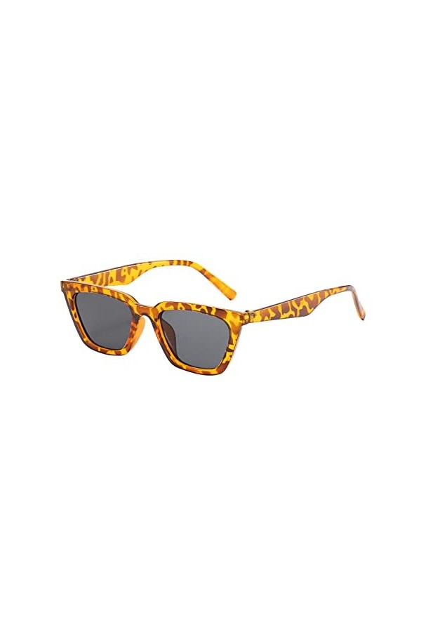 Dorjuli Lunettes de soleil pour femme polarisées rétro lunettes de soleil classiques rectangulaires lunettes de soleil UV été