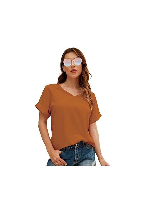 Dorjuli Lunettes de soleil polarisées rétro pour femme - Lunettes de soleil rectangulaires classiques - Lunettes de soleil UV