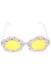 LIFKOME Marguerite Fleur Lunettes Femmes Fleur Lunettes Mignon Floral En Plein Air Plage Lunettes De Soleil Drôle Lunettes Lu
