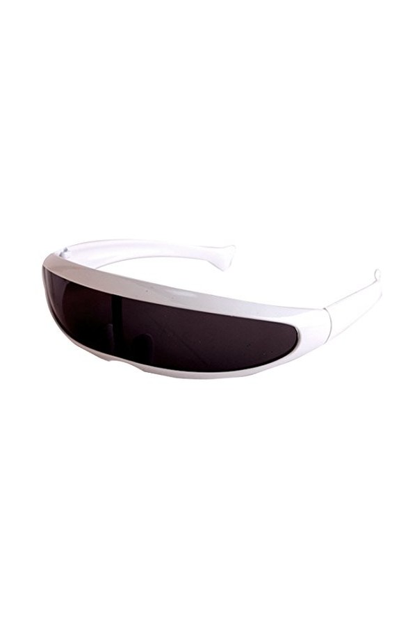 Millya Creative Laser Robots Lunettes de soleil Verres Mercuric Anti-UV 400, Noir , taille unique