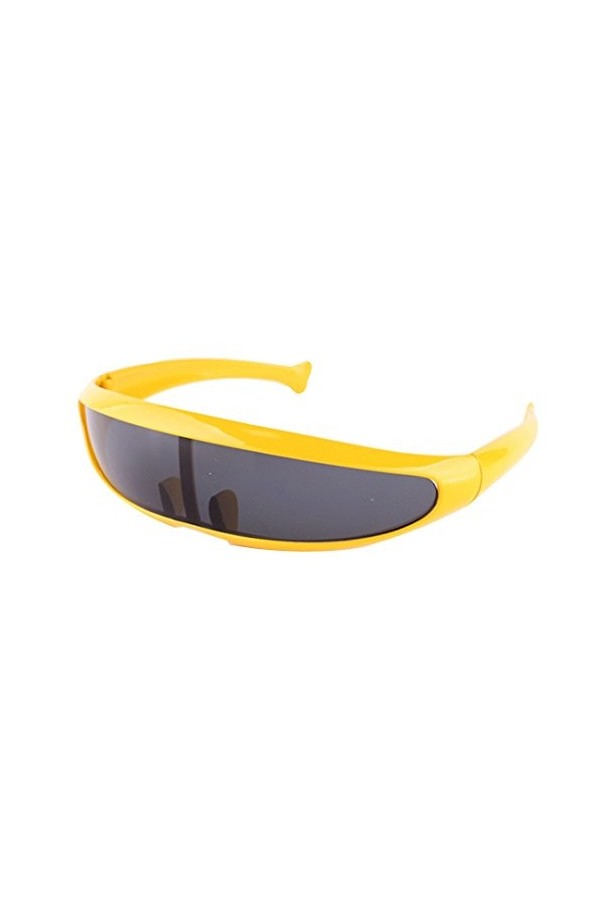 Millya Creative Laser Robots Lunettes de soleil Verres Mercuric Anti-UV 400, Noir , taille unique