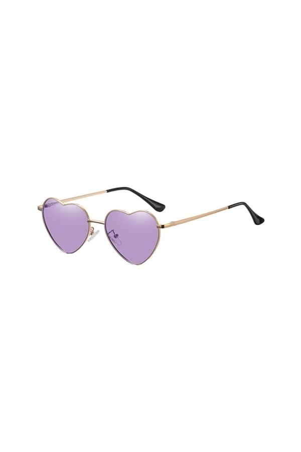 vreplrse Lunettes de soleil tendance avec monture en métal doré pour un style luxueux, plusieurs couleurs, lunettes de soleil