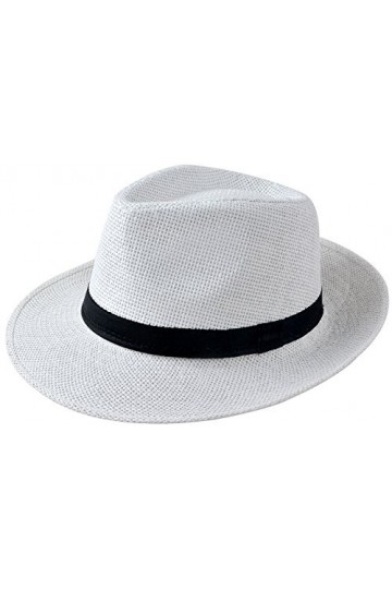 Miobo Chapeau Panama Mountain en Paille, Chapeau Bogart en Paille, Chapeaux de Paille pour lété.