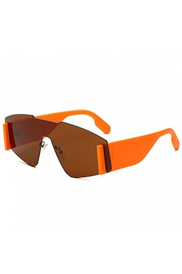 Dorjuli Lunettes de soleil pour femme - Lunettes de soleil sans monture - Lunettes de soleil sans monture - Lunettes de solei