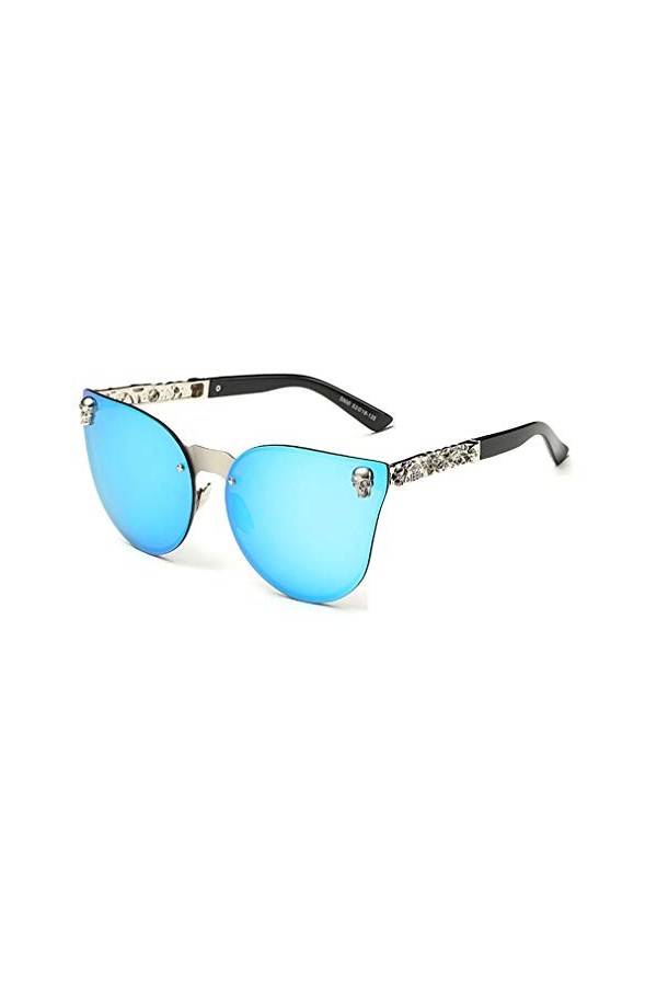 Yuandongxing Skull Lunettes De Soleil Vintage Shades Cadre En Métal Gothique De La Mode Femmes Lunettes De Soleil UV400
