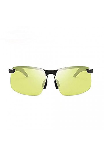 Baceyong UV400 protection de vision nocturne pour hommes et femmes lunettes de soleil polarisées à changement de couleur pola