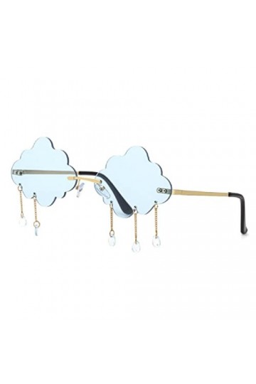Nuage Lunettes Soleil Femmes Lunettes Soleil Sans Monture 90 S Lunettes Soleil Gland Nuages ​​en Forme Lunettes Soleil Goutte