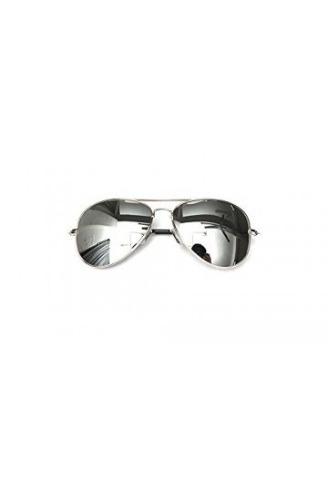 Générique lunettes de soleil aviateur petite taille verres miroir mixte hype hypster urbain tendance mode ville habillé star 
