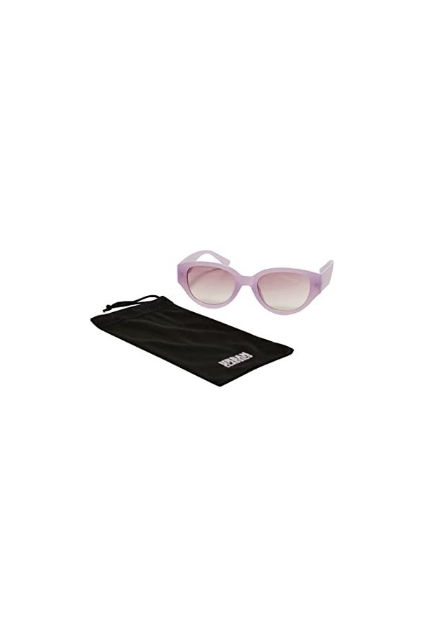 Urban Classics Lunettes de Soleil Santa Cruz, Soft Lilac, Taille Unique Mixte