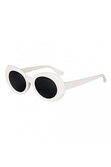 PlayBoi Carti Lunettes de soleil ovales Blanc