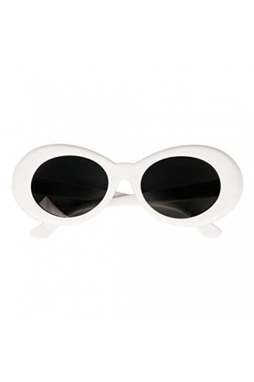 PlayBoi Carti Lunettes de soleil ovales Blanc