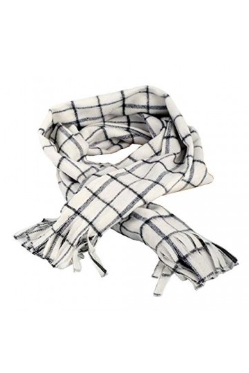 Black Sugar unisexe mixte Fairy Tail Scarf Natsu écharpe-blanc/noir-Cosplay Accessories Blanc 