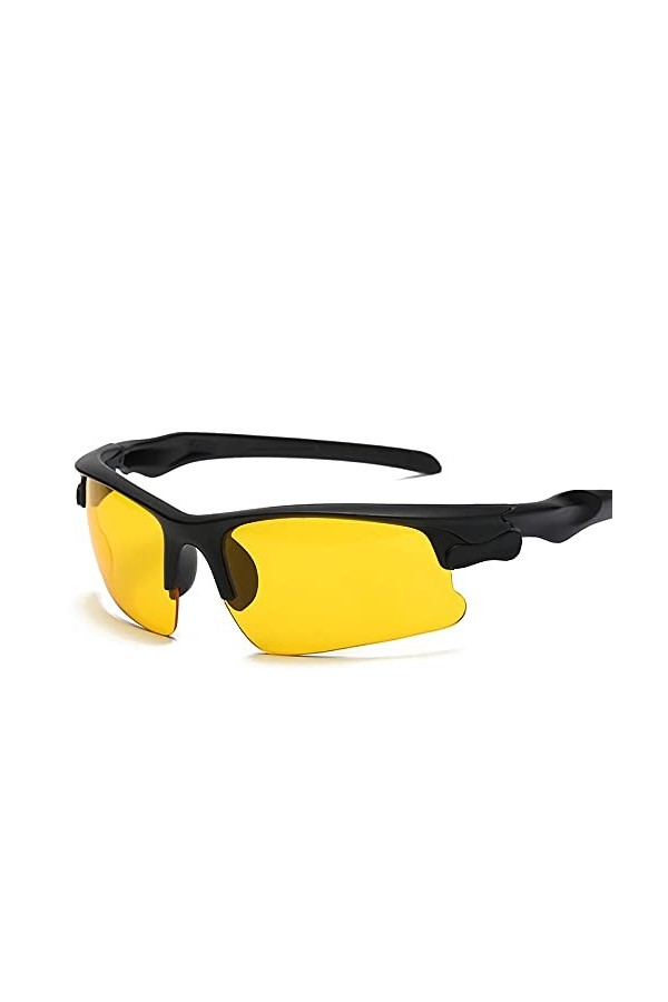 SEIWEI Lunettes de conduite de nuit, lunettes de vision nocturne anti-reflet pour homme et femme, lunettes de soleil polarisé