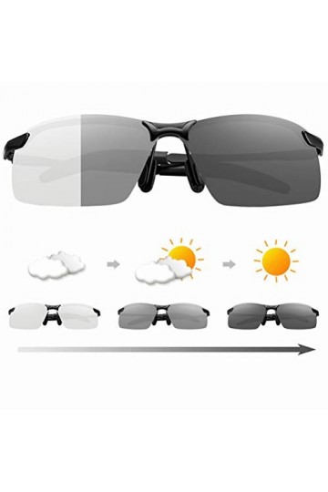 Lunettes de Soleil polarisées pour Hommes, Lunettes de Soleil aviateur Classiques à la Mode, Lunettes de Soleil de pêche et d