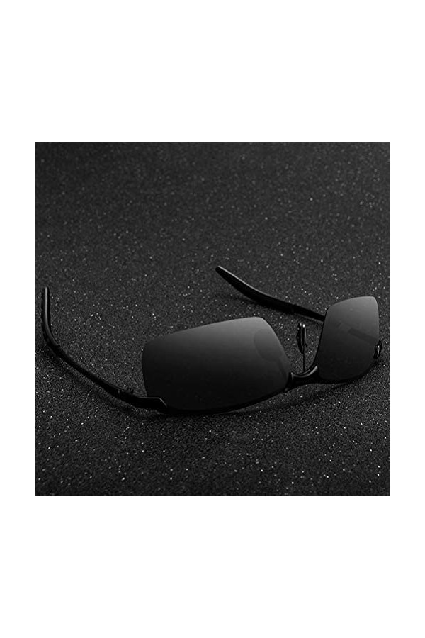 Lunettes de Soleil polarisées pour Hommes, Lunettes de Soleil aviateur Classiques à la Mode, Lunettes de Soleil de pêche et d