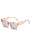Dorjuli Lunettes de soleil pour femme - Lunettes de soleil surdimensionnées - Lunettes de soleil sans cadre - Vision claire -