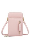 Gallantry - Sac Pochette Bandoulière Femme pour Smartphone - Petit Sacoche Zippé 6.7 Pouces Iphone 13 14 Pro Max - Multifonct