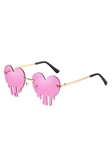 Dorjuli Lunettes de soleil polarisées rétro classiques pour femme - Verres teintés - Vision claire - Vintage - Forme de cœur 