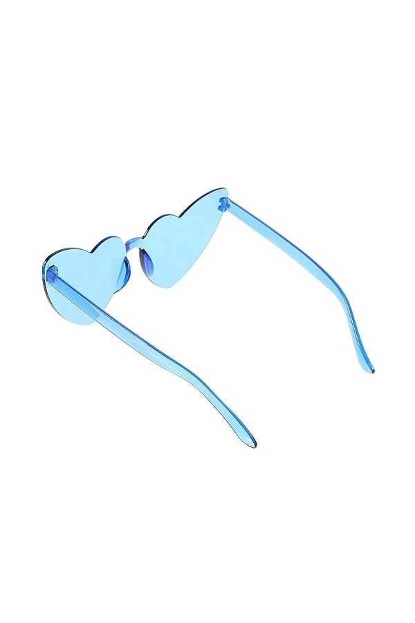 SOIMISS Lunettes De Soleil À La Mode Coeur Lunettes Funky Lunettes De Soleil Coeur Lunettes De Soleil Partie Lunettes De Sole