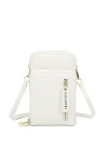 Gallantry - Sac Pochette Bandoulière Femme pour Smartphone - Petit Sacoche Zippé 6.7 Pouces Iphone 13 14 Pro Max - Multifonct