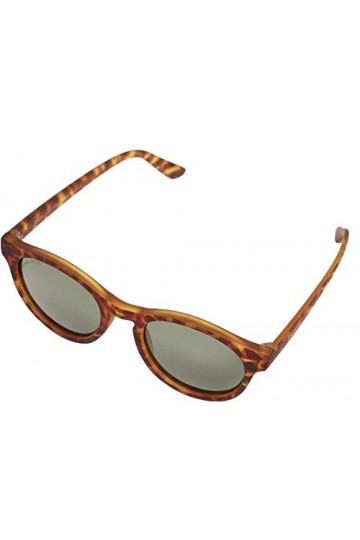 Urban Classics Sunglasses Sunrise UC, Lunettes de Soleil Mixte, Marron Leo/Vert, Taille Unique