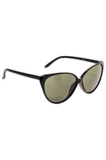 Dice Lunettes de Soleil pour Femme - Noir - Noir Brillant