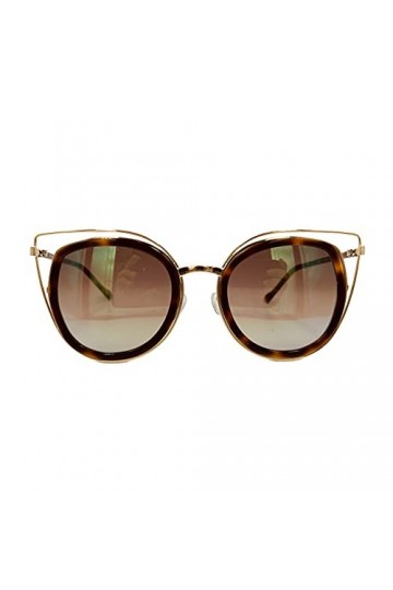 Galvani Lunettes de soleil femme modèle 17011 style papillon butterfly féminin, Havana E376/2ez,
