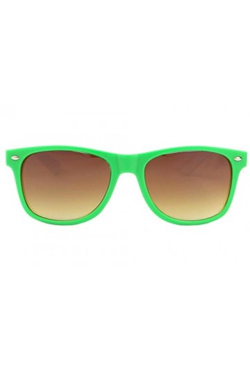 Eye Wear Lunette de soleil Algerie verte, blanche et rouge - Taille: Taille unique - Couleur: Vert - Mixte