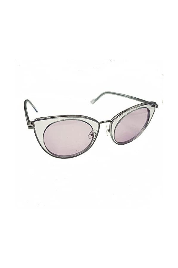 Galvani Lunettes de soleil femme modèle 30281 style chat - Cat eye même avec verres miroir, A4846-wd,